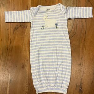 Mud Pie Blue bunny gown